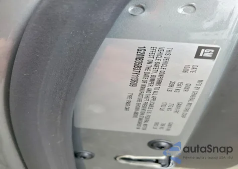 2007 Pontiac Solstice z USA, uszkodzony, nr VIN 1G2MB35B37Y113609